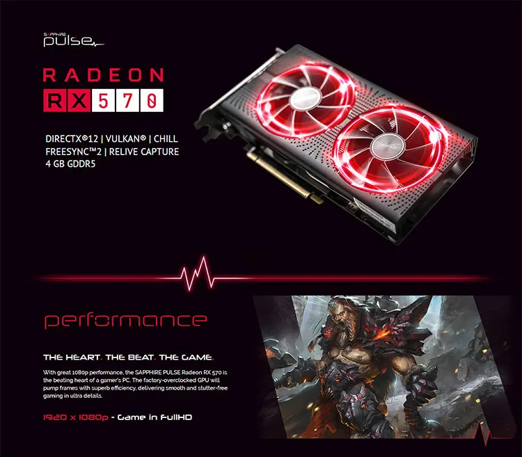 Amd rx 570 характеристики