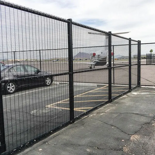 
Low Carbon Steel Welded Wire Mesh 3 Wave folds 358 / 3510 Security mesh fence 