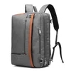 Convertible Design Business Shoulder Messenger Backpack Laptop Briefcase Bag