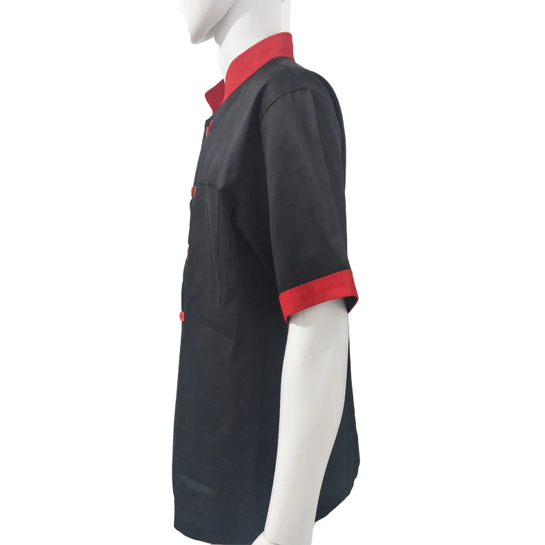 
Double Breasted French Hotel Pizza Summer Chef Uniform Jacket 