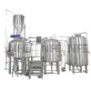 Turnkey beer Brewhouse with mash tun | Microbrewery system for Sale | Easy Operation fully Beer Brewery with boiling kettle