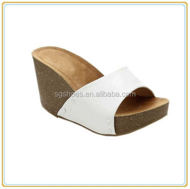 Thick Cork Sole Fashion Wedge Women Sandals Comfortable Shoes