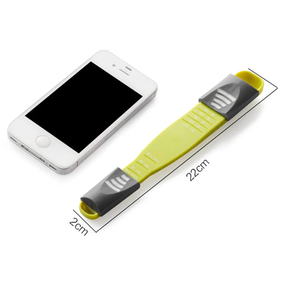 
6 Scales Adjustable Plastic Coffee Measuring Spoon 