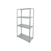 Heavy duty 4 tier straight storage rack unit for warehouse