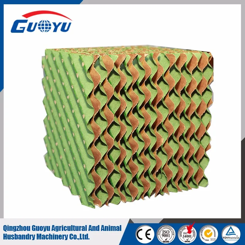 Cooling pad paper,agricultural greenhouse cooling pads for sale
