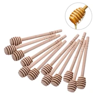 

Wholesale Natural Custom Logo Coffee Stirrers Honey Dipper Custom Logo Wooden Honey Spoon for Tea