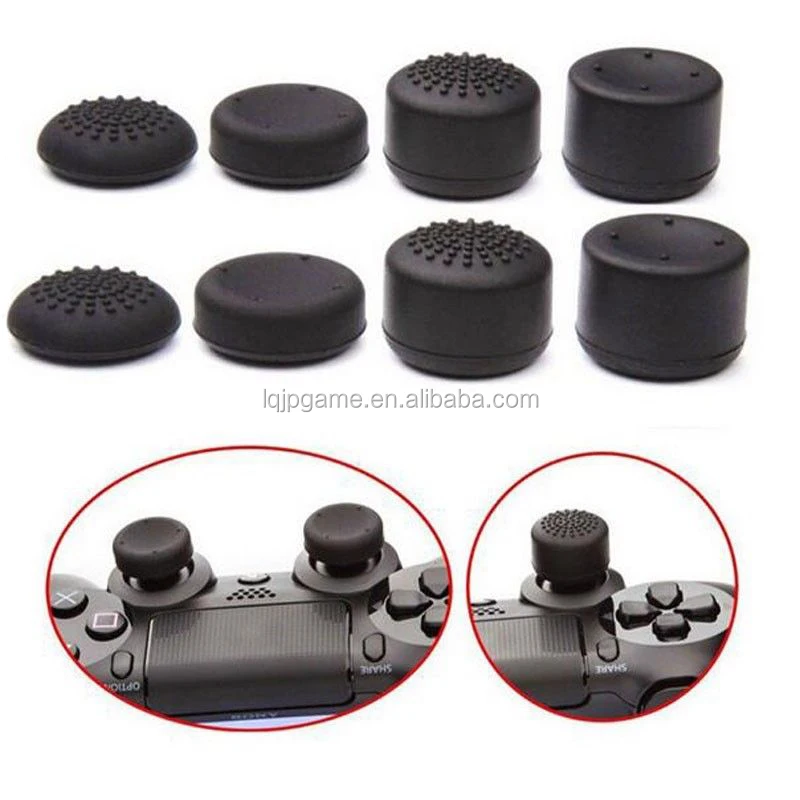 8 PCS Thumb Grips Cap for PS4/Xbox One/360/Nintendo Switch Controller Rubber Joystick Grips Cover