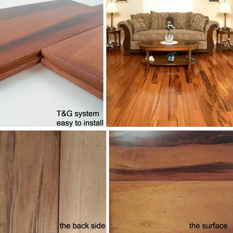 Direct Buy Termite Proof Tiger Wood Flooring For Living Room