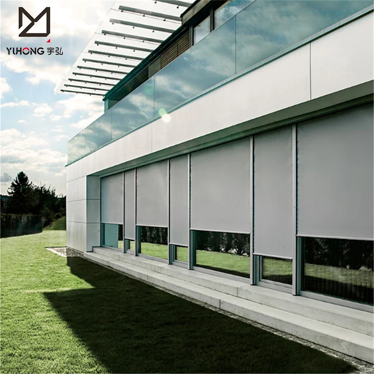 16 Mps Strong Windproof Outdoor Zip Track Storm Hurricane Shutters