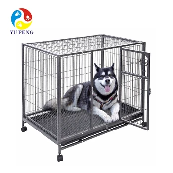 Pet Terbaik Jauh Disukai Lipat Kandang Logam Baja Kandang Anjing