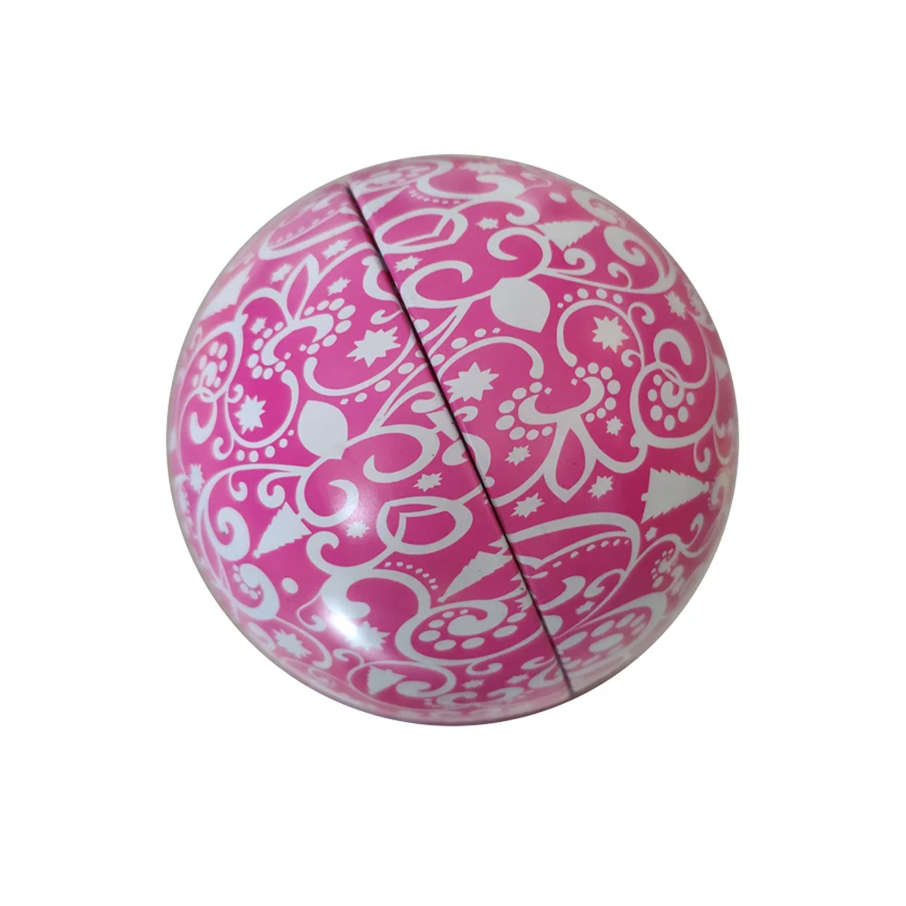 Round Hanging Metal Christmas Tin Ball With Ribbon Buy Metal Ball,New