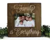 Family pallet photo frame Family is Everything