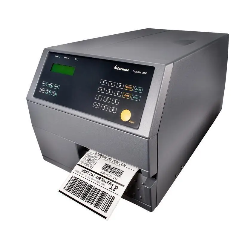 

Intermec industrial label printing px4i thermal transfer barcode printer