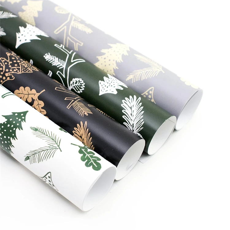 
Gift Wrapping Paper Roll Custom Printed Gift Christmas Tissue Paper 