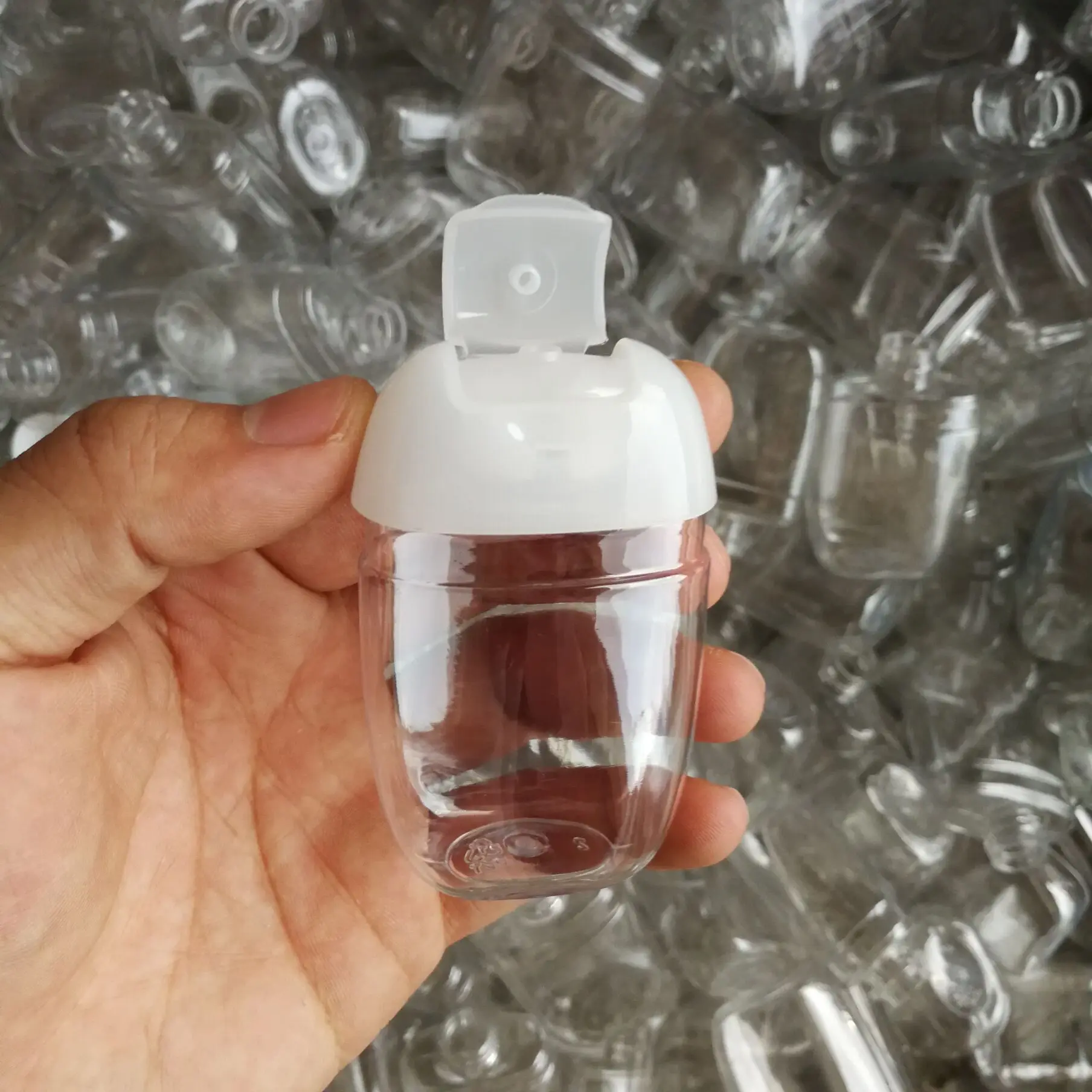 High Quality Empty 1 Oz Pet Plastic Bottle For Alcohol Gel Hand ...