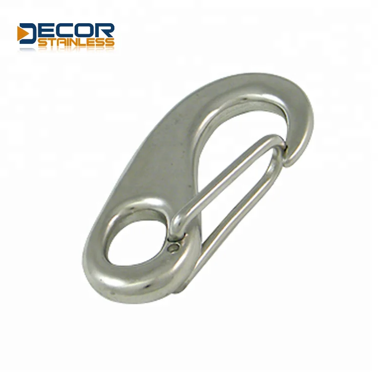 
stainless steel spring clip with locking 