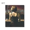 MYT Hottest Bar Sexy Smoking Girls Picture Canvas Wall Art Oil Painting