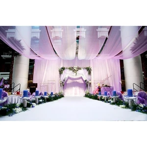 Hotel Wall Decoration Use Pipe and Drape Trade Show Displays