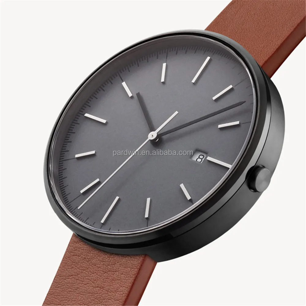 Pvd Rose Gold Stainless Steel Case Sapphire Crystal Japan Movement