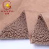2018 hot sell Polyester thick suede bonded sherpa fabric for jacket