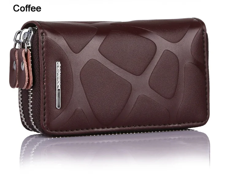 2023 New Multi Functional Cowhide Leather Key Bag Key Chain Holder