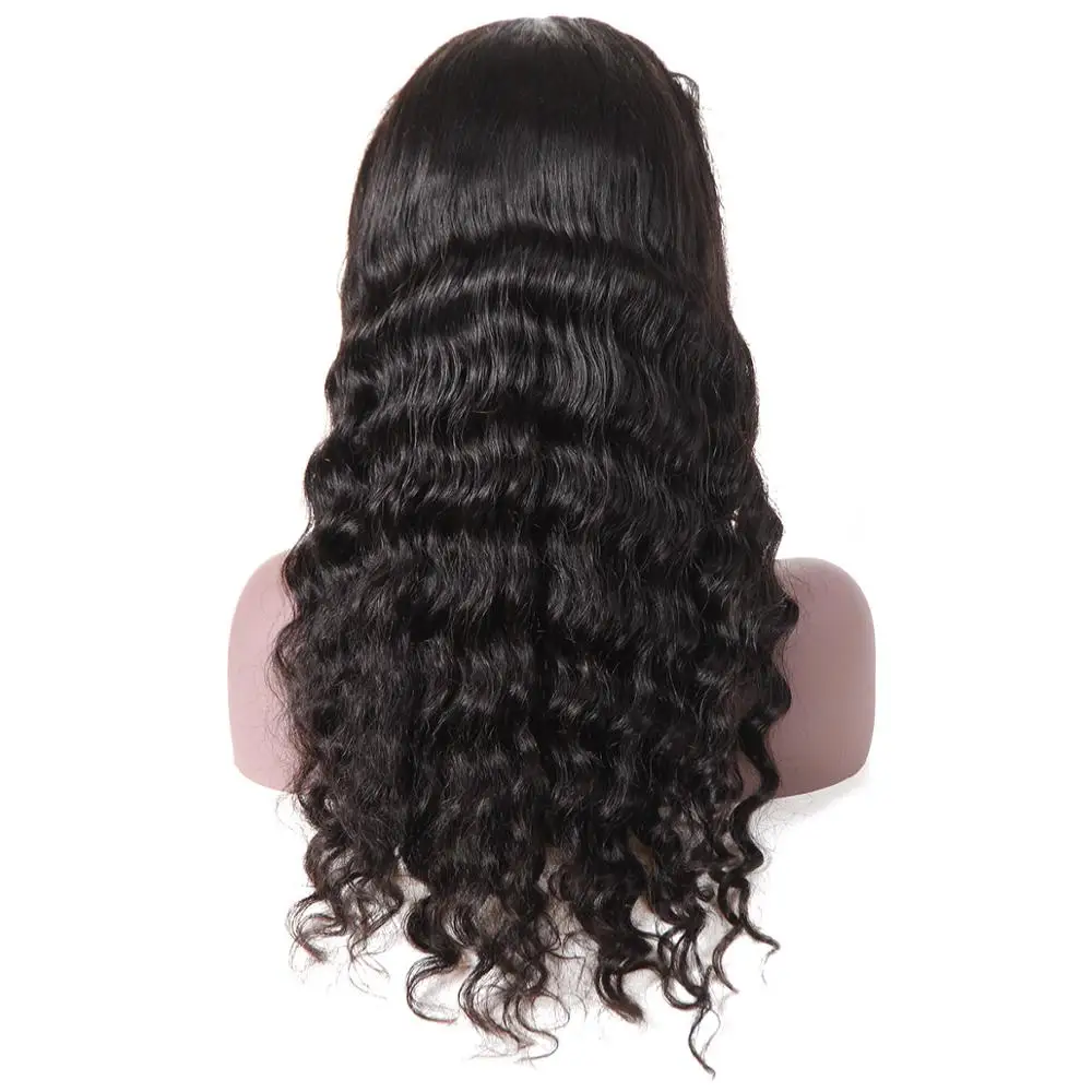 

Brazilian Loose Deep Wave Full Lace 100% Human Hair Wig