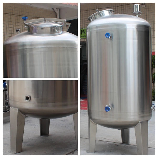 3000l Thickness 2"' Sterile Sanitary Stainless Steel Storage Tank