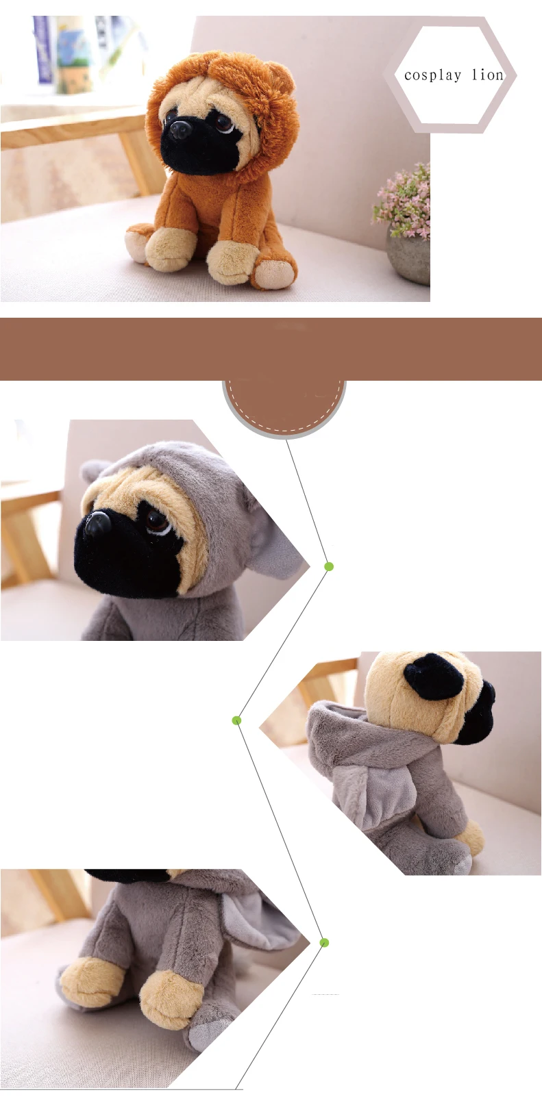 sharpei stuffed animal