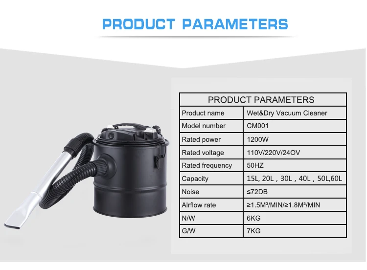 3060l Wet And Dry Hand Mini Portable Robot Auto Car Cleaner Industrial