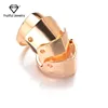 Functional practical helpful Punk rock Metal armor joint ring fashion ring gold without stones new modem ring