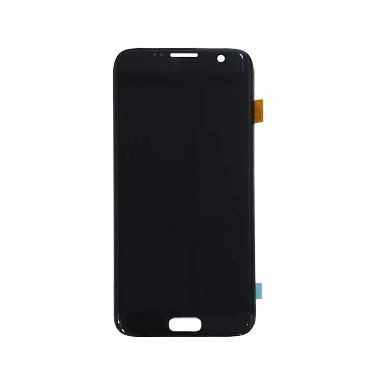 

New arrival brand new digitizer display for samsung galaxy s7 edge lcd, Black/white/gold