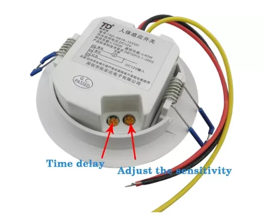 Supply Ceiling Mounted Led Pir Motion Sensor Supply 12v
