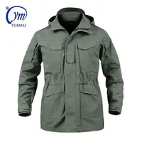 

Olive Green Warm Men Army Jacket Long Overcoat WinterJacket Military Jacket