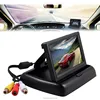 4.3" TFT LCD Foldable Monitor For Car Reverse Rear View Camera