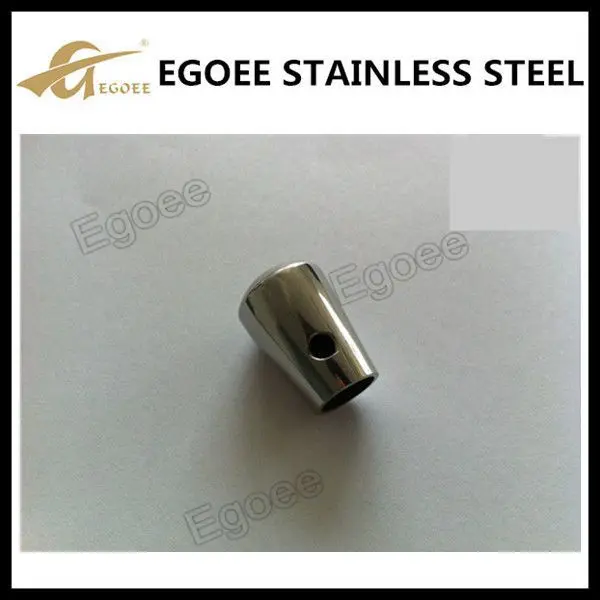 Round Steel Rod End Caps For Aluminum Railings/stainless Steel Handrail