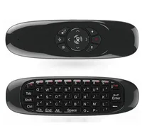 

Rechargeable Dual Side 3D wireless remote control mini keyboard C120 2.4g air mouse