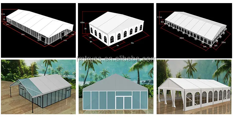 China Wholesale Transparent Luxury Wedding Event 40x60 Party Tents For Sale