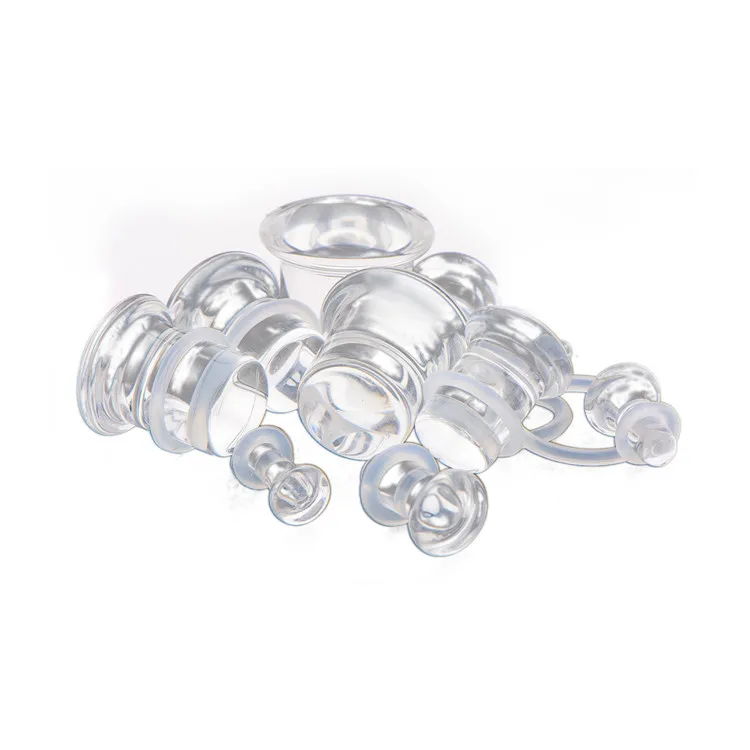 Glass Ear Gauges Expander Earring Plugs Organic Apple Ear Plugs Body