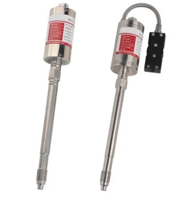 High temperature melt pressure sensor transmitter