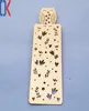 Custom beautiful carved metal bookmarks /metal badge as Christmas gift