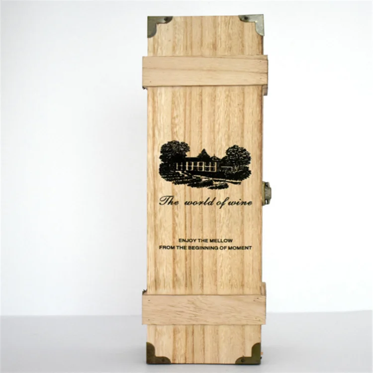 Liquor Bottle Gift Box Wholesale Woden Wine Box For One Bottle Buy Wooden Wine Gift Box