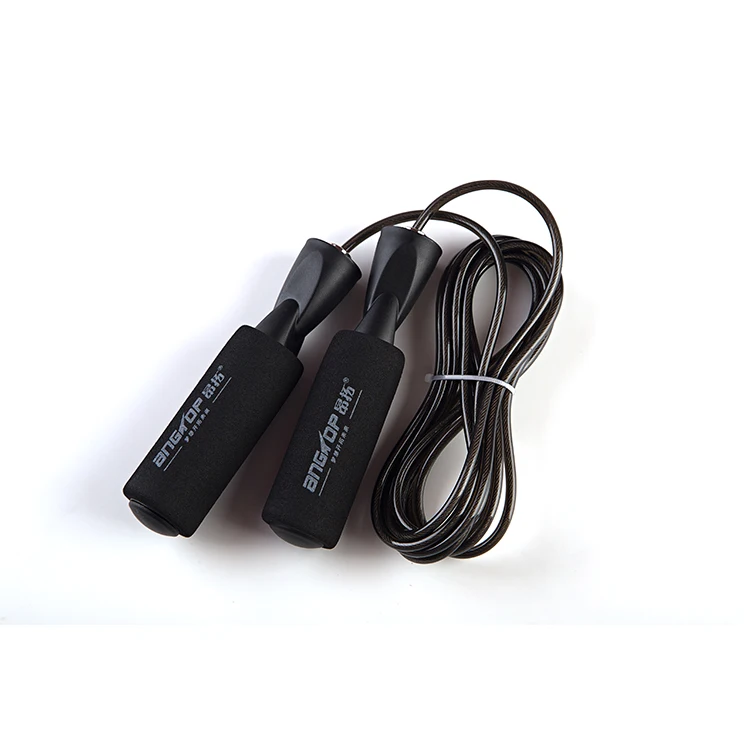 

High Density Speed Sponge Aerobic Exercise Jump Rope, Black;green;bule;siliver