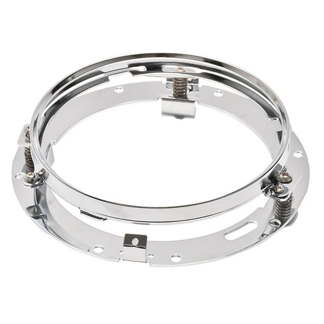 7inch Round Headlight Ring Mounting Bracket For Harley Buy 7" Led