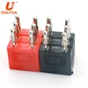 4mm double banana plug stackable short circuit brass nickel plated male plug to banana female jack