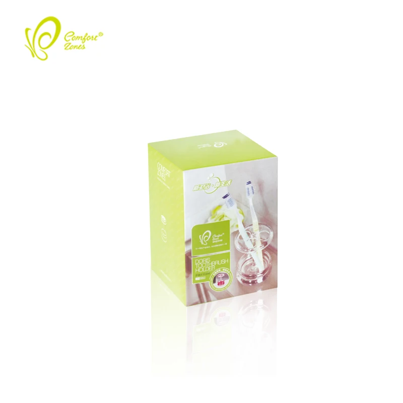 
Guangdong manufacture Home hotel used bathroom accessories pink plastic toothbrush holder 