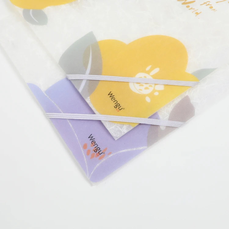 
High Quality Office Products Hot Sale Waterproof PP Customized Design A4 Letter Size Elastic File Folder 