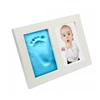 Baby Foot Art Newborn Baby Handprint and Footprint Deluxe Wall Photo Frame & Impression Clay Kit