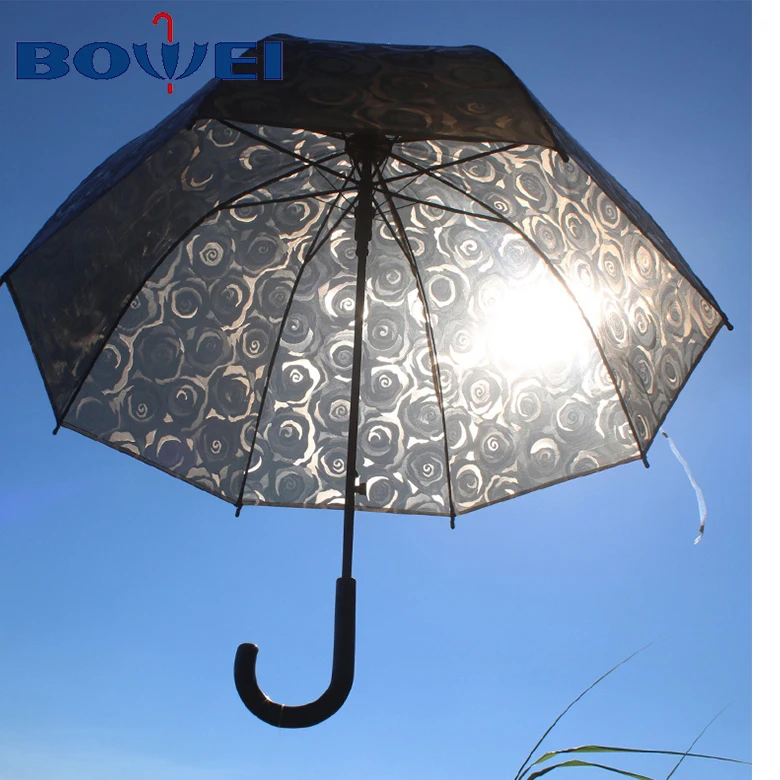 Factory direct sales rainproof poe material apollo 3d printing umbrella