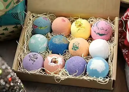 
Customized Bath Fizzer Bombs Gift Packaging 