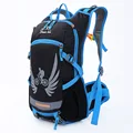 18L Capacity Waterproof Nylon Fabric Outdoor Sports Cycling Backpack Multicolor Men and Women